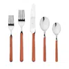 Mepra Fantasia 5 Piece Place Setting In Rust