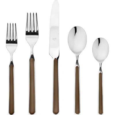 Mepra Fantasia 5-piece Place Setting In Burgundy