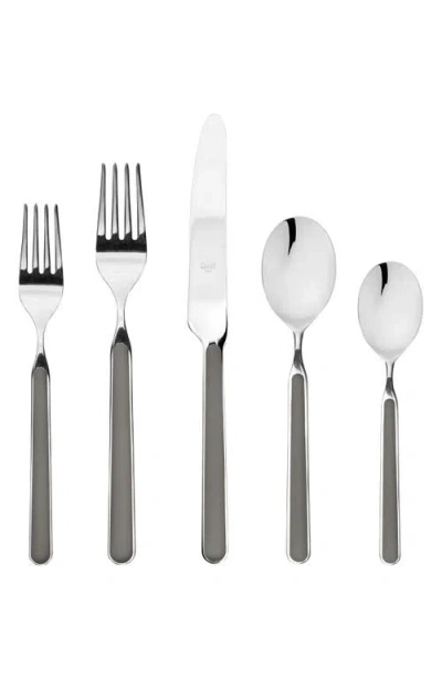 Mepra Fantasia 5-piece Place Setting In Gray