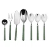 Mepra Fantasia 7 Piece Serving Set In Verde