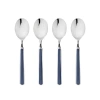 Mepra Fantasia American Coffee Spoon Set In Blue