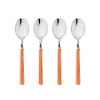 Mepra Fantasia American Coffee Spoon Set In Brown