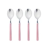 Mepra Fantasia American Coffee Spoon Set In Pink