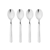 Mepra Fantasia American Coffee Spoon Set In White