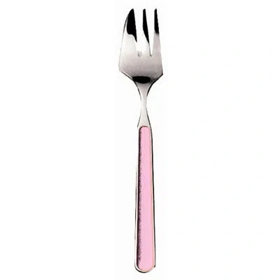Mepra Fantasia Cake Fork - 48 Pieces In Pale Rose
