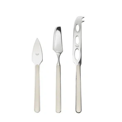 Mepra Fantasia Cheese Knives In Neutral
