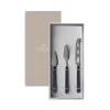 Mepra Fantasia Cobalt 3 Piece Cheese Knife Set In Cobalt