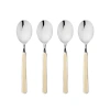 Mepra Fantasia Coffee Spoon Set In Neutral