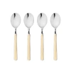 Mepra Fantasia Coffee Spoon Set In Neutral