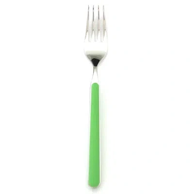 Mepra Fantasia Dessert Fork - 12 Pieces In Mela Verde