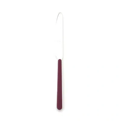Mepra Fantasia Dessert Knife - 48 Pieces In Ciclamino
