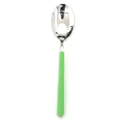 Mepra Fantasia Dessert Spoon In Mela Verde