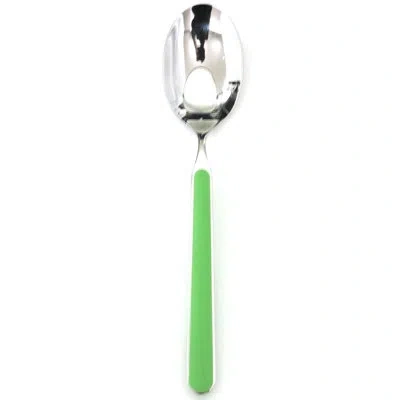 Mepra Fantasia Dinner Spoon In Mela Verde