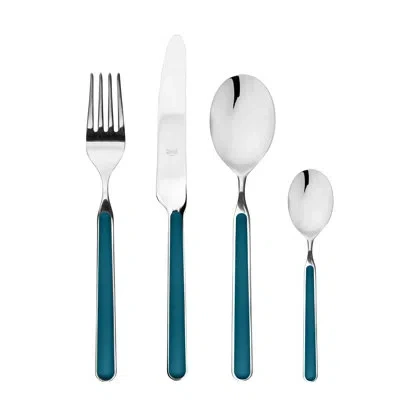 Mepra Fantasia Flatware Set - 24 Pieces - Blue
