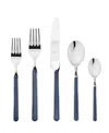 Mepra Fantasia Flatware Set, 5 Piece In Dark Blue