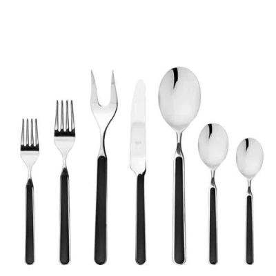 Mepra Fantasia Flatware Set In Black