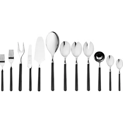 Mepra Fantasia Flatware Set In Black