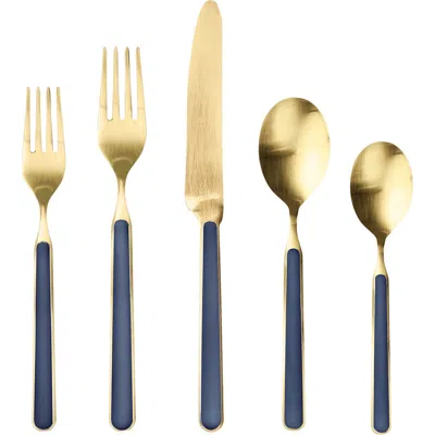 Mepra Fantasia Flatware Set In Blue