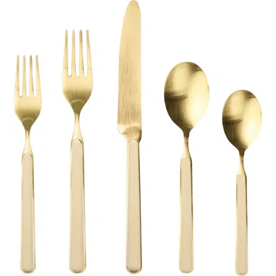 Mepra Fantasia Flatware Set In Gold