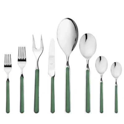 Mepra Fantasia Flatware Set In Green