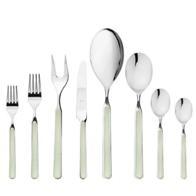 Mepra Fantasia Flatware Set In Green