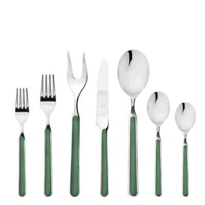 Mepra Fantasia Flatware Set In Green