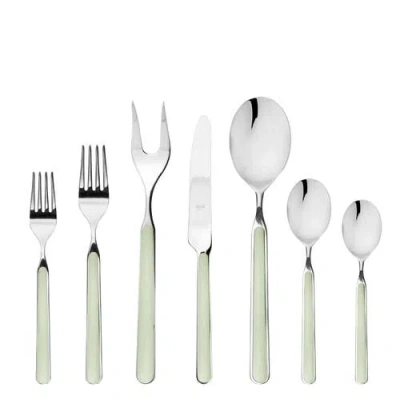 Mepra Fantasia Flatware Set In Green