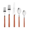 Mepra Fantasia Flatware  Set In Rust