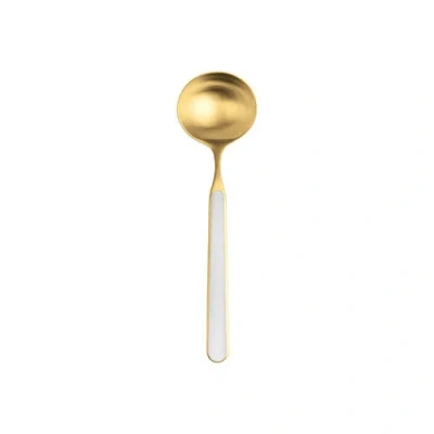 Mepra Fantasia Gravy Ladle In White