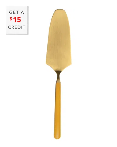 Mepra Fantasia Ice Cake Server With $15 Credit In Gold