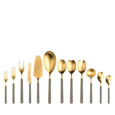 Mepra Fantasia Ice Gold Flatware Set