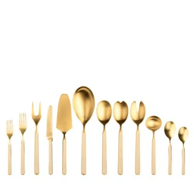 Mepra Fantasia Ice Gold Flatware Set