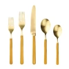 Mepra Fantasia Ice Oro 5-piece Place Setting In Mustard