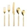 Mepra Fantasia Ice Gold Flatware  Set In Sesame