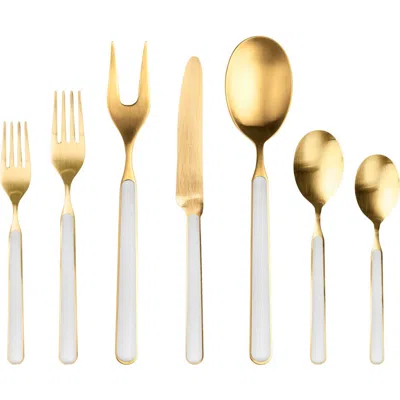 Mepra Fantasia Ice Gold Flatware Set