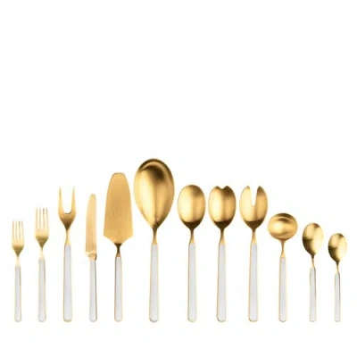 Mepra Fantasia Ice Gold Flatware Set