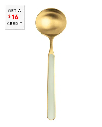 Mepra Fantasia Ice Gravy Ladle With $16 Credit In Gold