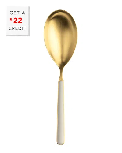 Mepra Fantasia Ice Risotto Spoon With $22 Credit In Gold