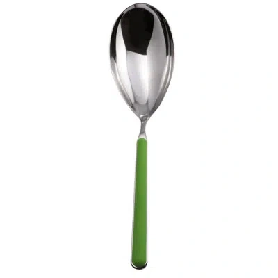Mepra Fantasia Risotto Spoon - 24 Pieces In Mela Verde
