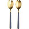 Mepra Fantasia Salad Serving Set In Blue
