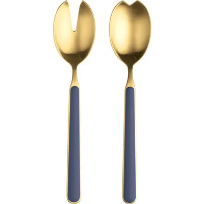 Mepra Fantasia Salad Serving Set In Blue
