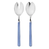 Mepra Fantasia 2 Piece Salad Serving Set In Lavender