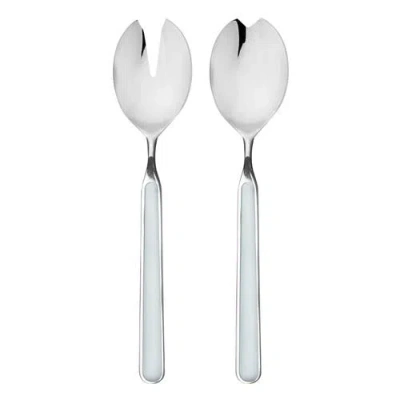 Mepra Fantasia Salad Serving Set In Light Blue