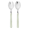 Mepra Fantasia 2 Piece Salad Serving Set In Sage