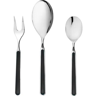Mepra Fantasia Serving Set In Black