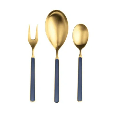 Mepra Fantasia Serving Set In Blue