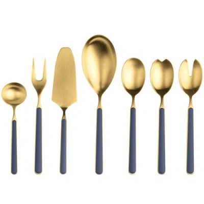 Mepra Fantasia Serving Set In Gold