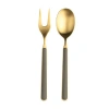Mepra Fantasia Serving Set In Brown