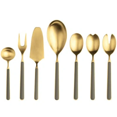 Mepra Fantasia Serving Set In Gold