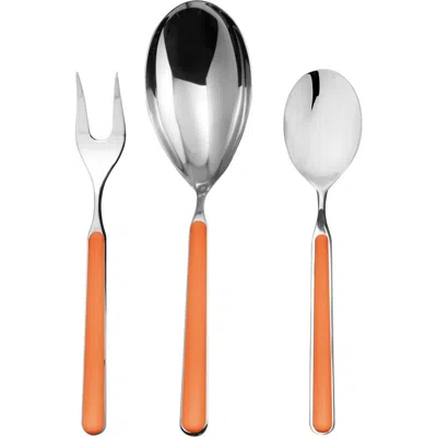 Mepra Fantasia Serving Set In Carrot